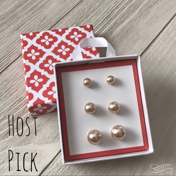 3 PAIR EARRING SET-NWOT - Picture 1 of 5